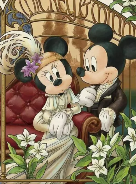 Full Diamond Painting Kits Disney Cartoon Mickey Mouse Handicraft DIY Decor Gift