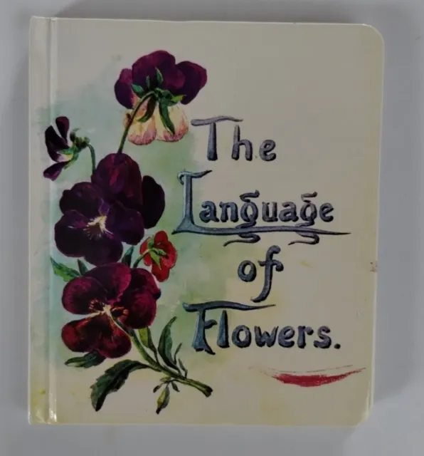 Vintage The Language Of Flowers Hardcover Margaret Pickston 13Th Printing, 1992
