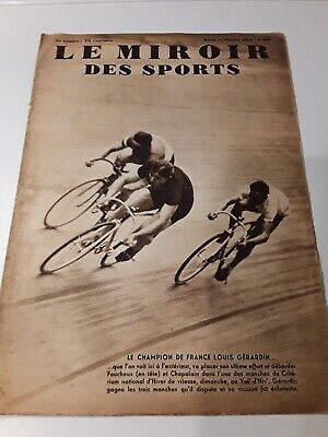 Le Miroir des Sports N° 669 du 23/08/1932 Julien Moineau premier du Paris-Tours 
