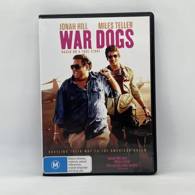 WAR DOGS JONAH Hill Miles Teller Based On True Story DVD Movie