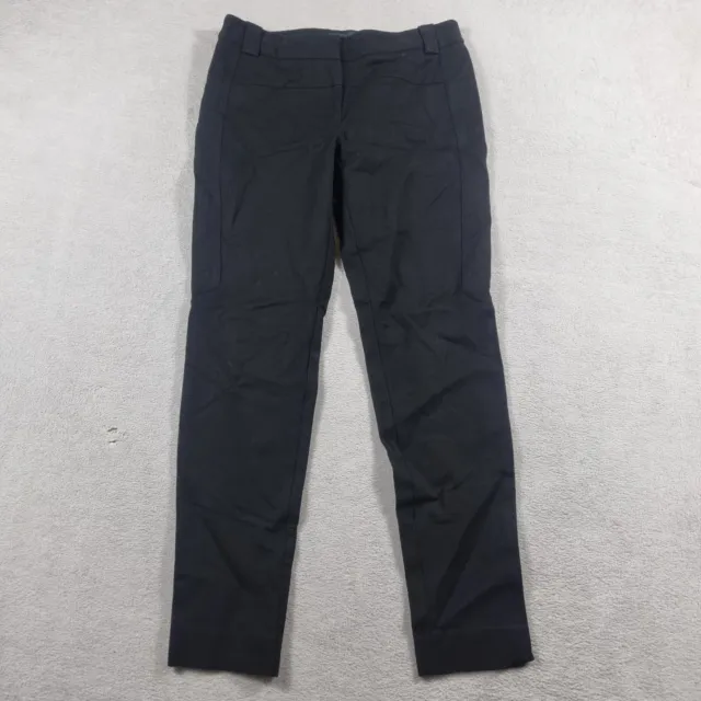 Cue Womens Chino Pants Size 10(AU) or 30W 27L Black Straight Relaxed Fit