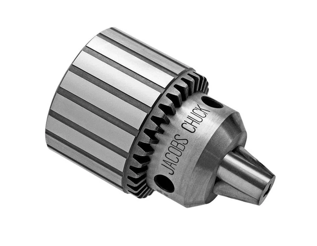 Jacobs 14442 34-02 1/2-Inch Heavy Duty Plain Bearing Keyed Chuck with No.02 J...