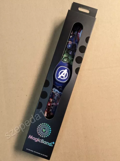 Disney 2023 MagicBand + Marvel Avengers Iron Man Hulk Thor Cap Unlinked New