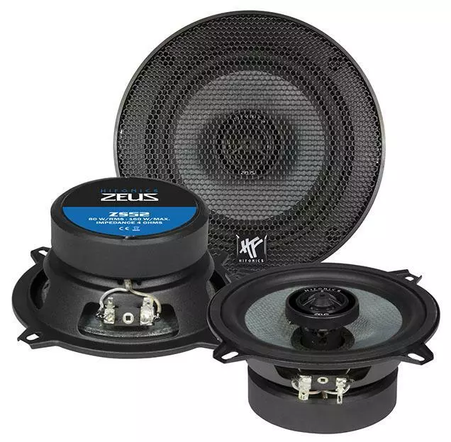 HIFONICS ZS-52 2-Wege Koax 13 cm (5.25") Koaxial-Lautsprecher 1 Paar 160 Watt