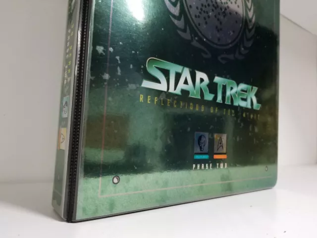 Star Trek Reflections of the Future Phase 2 Trading Card Binder Album