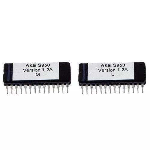Akai S950 Operating System 1.2A Eprom Upgrade Latest OS Sampler Rétro