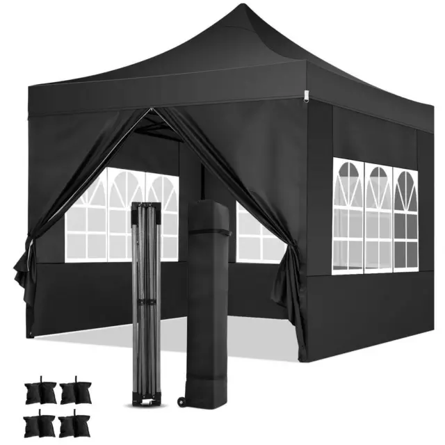 3x3m Wasserdicht Pavillon Gartenzelt Faltpavillon Partyzelt Bier Zelt Festzelt