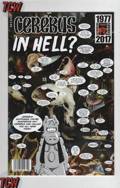 2016 Aardvark-Vanaheim Comics: Cerebus In Hell? #0 Comic. Box.2 #@44