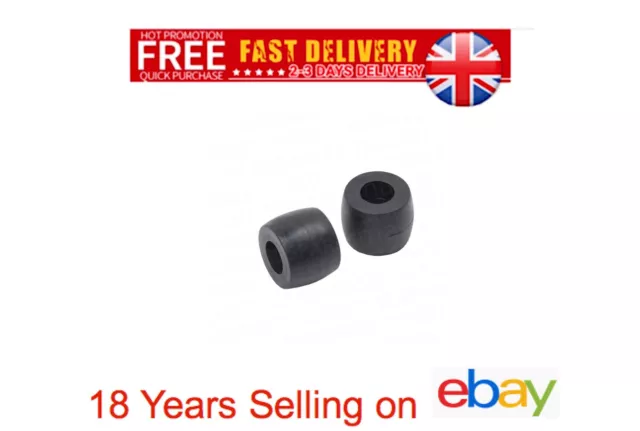 Garador Garage Door Rollers Roller Wheels Black Plastic Channel Sliders Westland