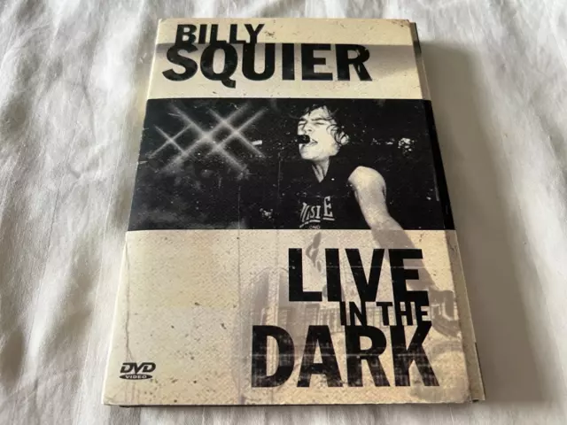 Billy Squier - Live in the Dark DVD 2001 Pioneer 1982 Concert OOP RARE