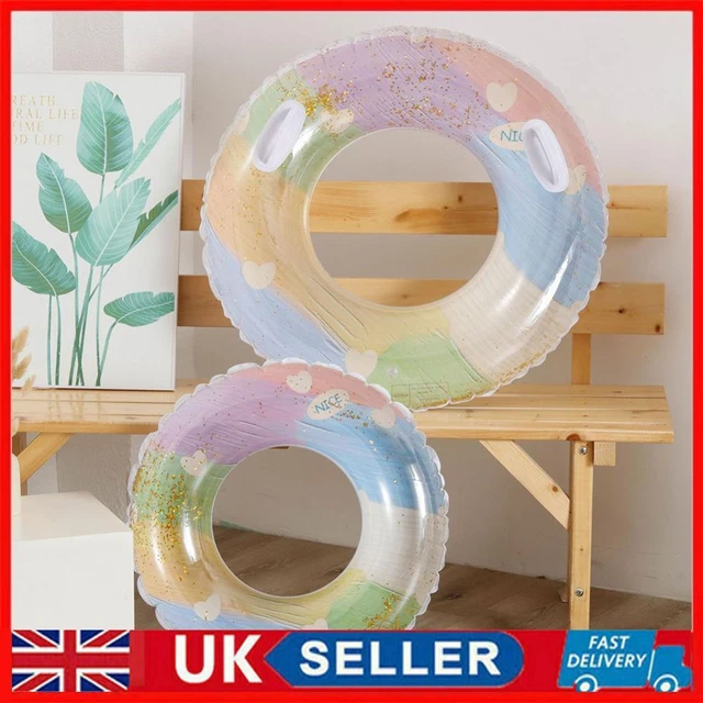 Children Adult Floating Ring Thicked PVC Pneumatic Swimming Ring for Summer Sea