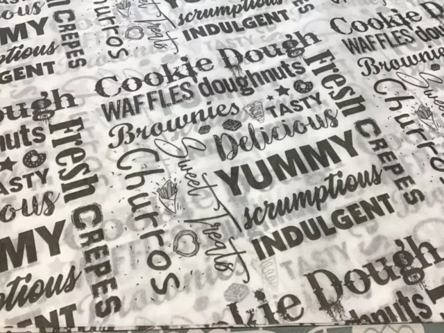 NEWSPAPER PRINT GREASEPROOF PAPER WRAP LINER FISH CHIP TAKEAWAY APPROX 100  SHEET