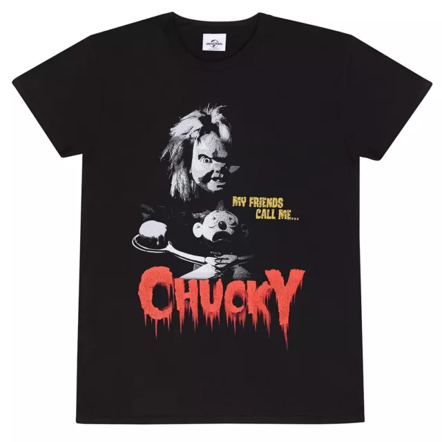 Childs Play My Friends Call Me Chucky officiel T-shirt Hommes unisexe