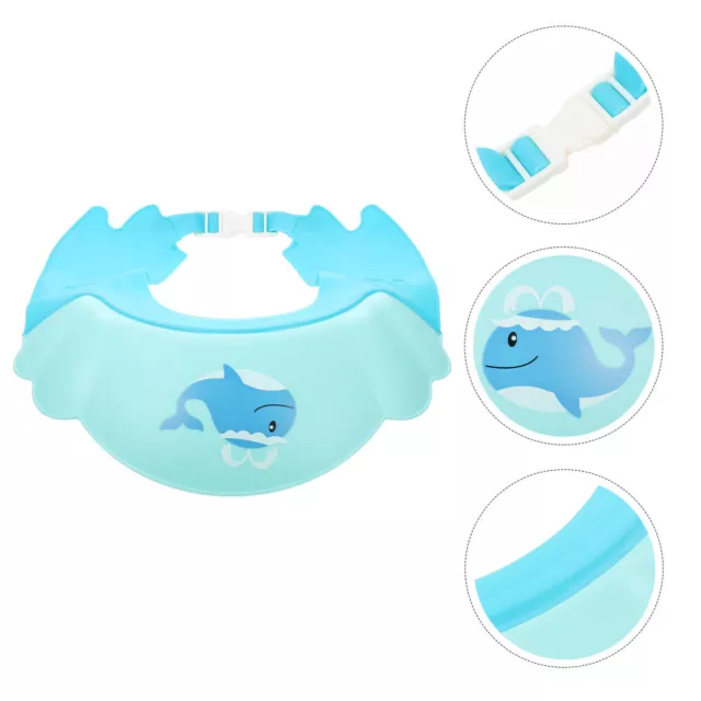 Bath Visor for Toddlers Children's Shampoo Cap Baby Hair Wash Hat Water Proof