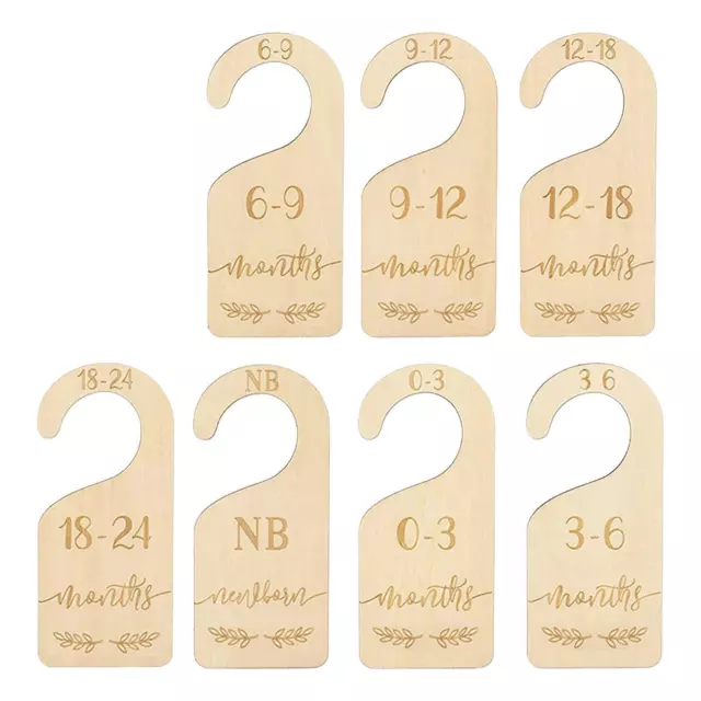 7x baby Closet Dividers Nursery Clothes Organizers Infant