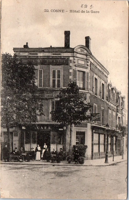 58 COSNE SUR LOIRE - hotel de la gare