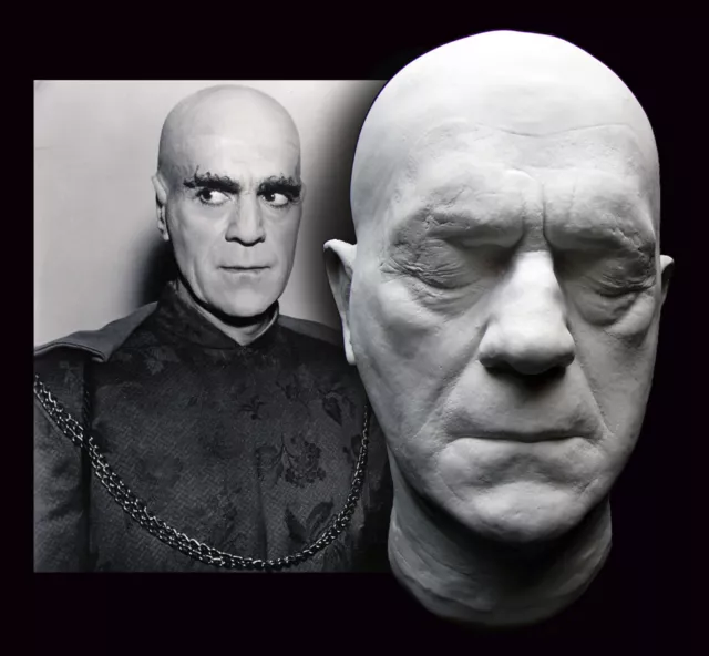 Boris Karloff Life Mask With Ears Son of Frankenstein Jack Pierce