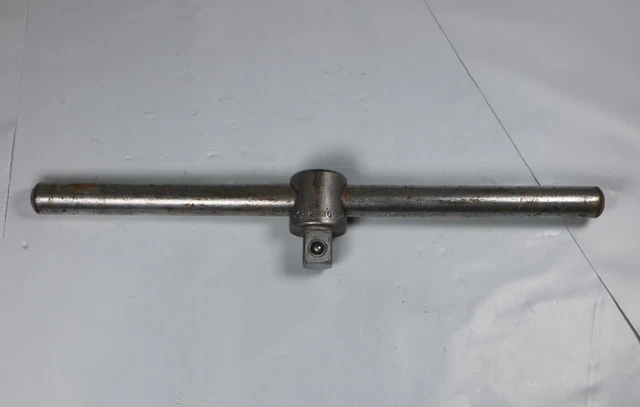 S-K SK TOOLS 40152 USA 1/2" Sliding T Head Handle Breaker Bar 10" Long