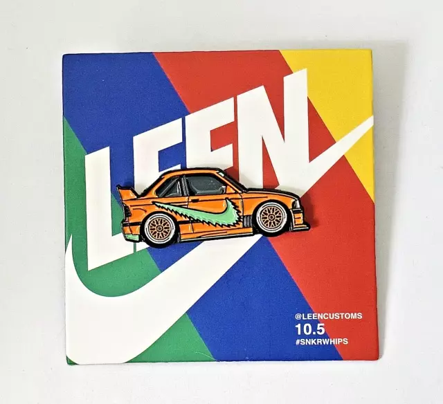 Leen Customs: SNKRWHIPS~ BMW E36 Limited Edition Enamel Pin #36/150