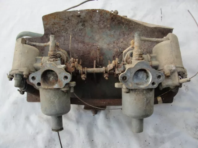 OEM Intake Manifold & Carburetors 58-61 Austin Healey Bugeye Sprite 948 AEA 634