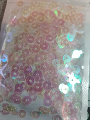 1200 Pezzi Ø 3 mm per Cucito Fai da Te Perle Rotonde Lucide Decorazione Fai da Te Vestiti e Gioielli 2400 Pezzi Artigianato Metallico Sequin Colore a Scelta Paillettes e 4 mm 
