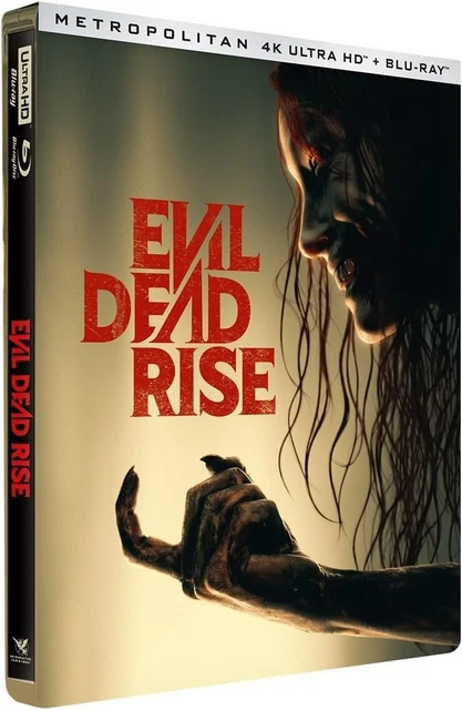 evil dead rise steelbook blu ray 4k
