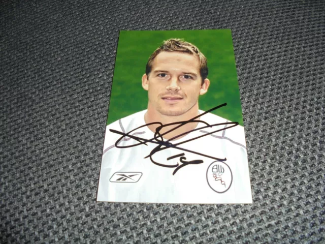 KEVIN DAVIES # BOLTON WANDERERS & ENGLAND - 6x4 PHOTOGRAPH ORIGINAL SIGNED !!