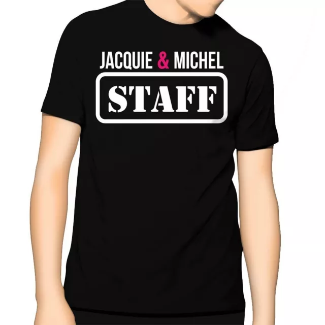 Tee-shirt T-SHIRT Jacquie et Michel STAFF