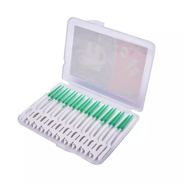 Practical Teeth Oral Care 20PCS Clean Interdental Floss.Brushes Dental Tool A'3C