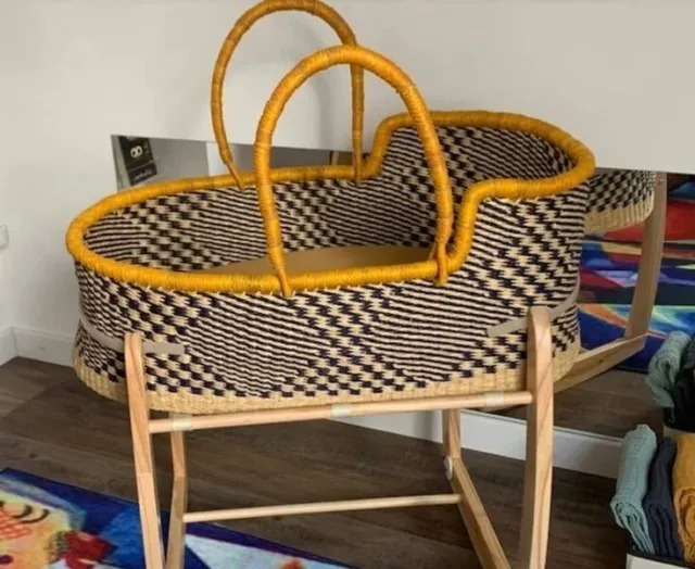 Baby bassinet Handmade Woven Moses Basket Newborn,Moses basket Handmade Natural
