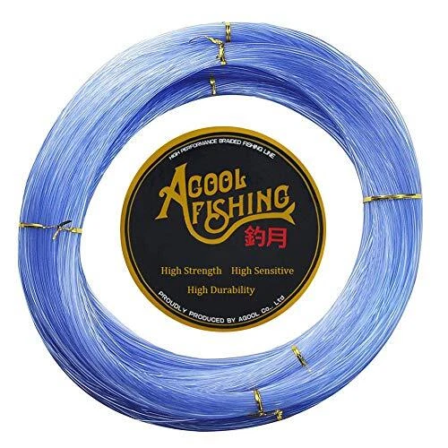 Monofilament Fishing Line Clear Super Power NO Memory Nylon Fishing Leader Li...