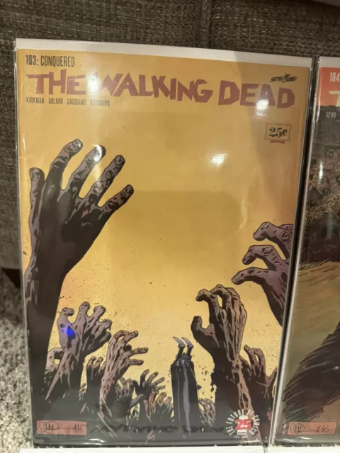 The Walking Dead #163-177 All First Prints Lot Of 15 W/Key Issues Image Comics 2