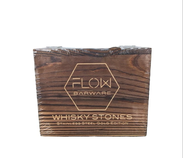 Nuovo Designer In Acciaio Inox Cubetto Di Ghiaccio Chiller In Pietra Di Whisky I - Foto 8