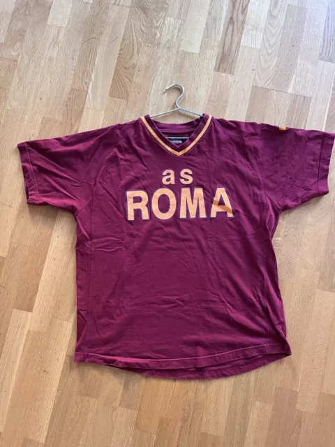 AS Roma Kappa T Shirt, maglia, Kappa  size  XXL, Old School, Totti