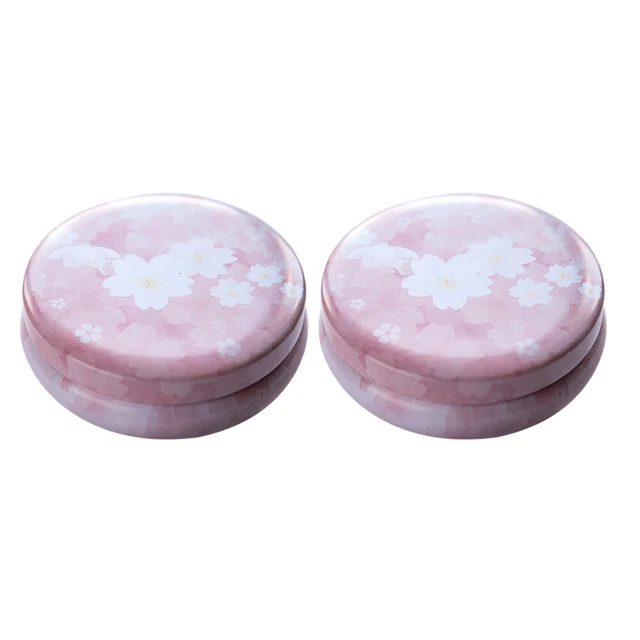 2 Pcs Récipient En Étain Boîte De Réveillon Pot De Bonbons Boite Cadeau