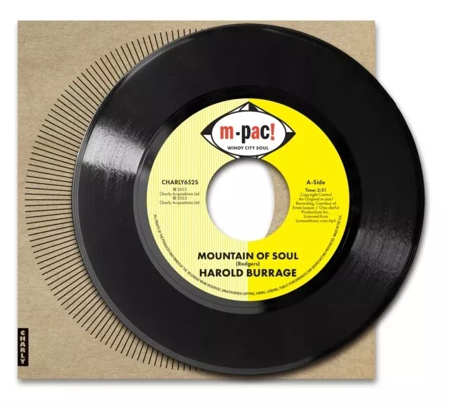 Mountain Of Soul / So Glad Artist HAROLD BURRAGE / WILLIE PARKER  7" 45 presale