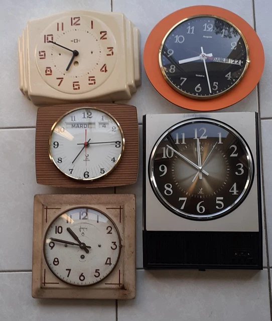 Lot De 11 Montres Hommes Anciennes Non Testées à Restaurer Ou Pour Pièces (années 80-2000)