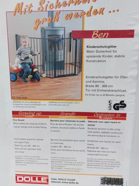 Kaminschutzgitter Baby Absperrgitter Ofenschutzgitter Laufstall Türschutzgitter