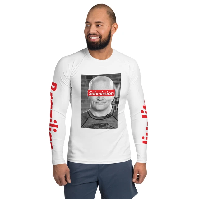 JOHN DANAHER BRAZILIAN Jiu-Jitsu BJJ Gi No-gi Nogi MMA Long Sleeve Rash