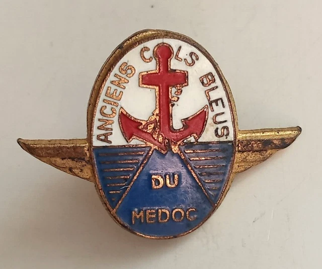 Insigne ancien FOOTBALL UNION SPORTIVE MARINE Toulon authentique