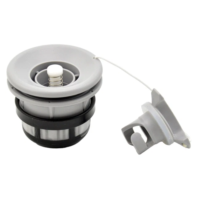 2 Valvole Aria Di Ricambio Per Gommone E Barca Gonfiabile | Tappo Valvola Con Filetto 22mm - 3