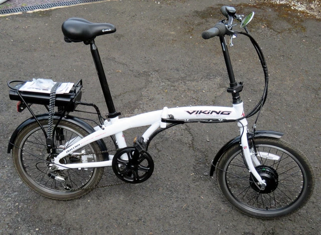harrier folding electric bike