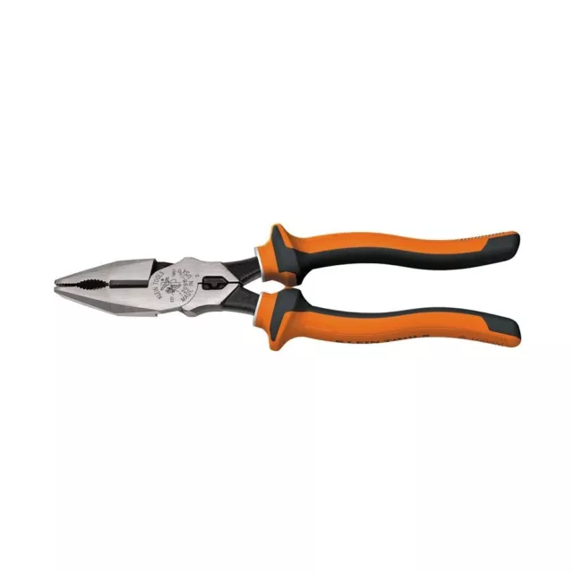 1 pcs - Klein Tools Combination Pliers, 222 mm Overall, Straight Tip, 45mm Jaw