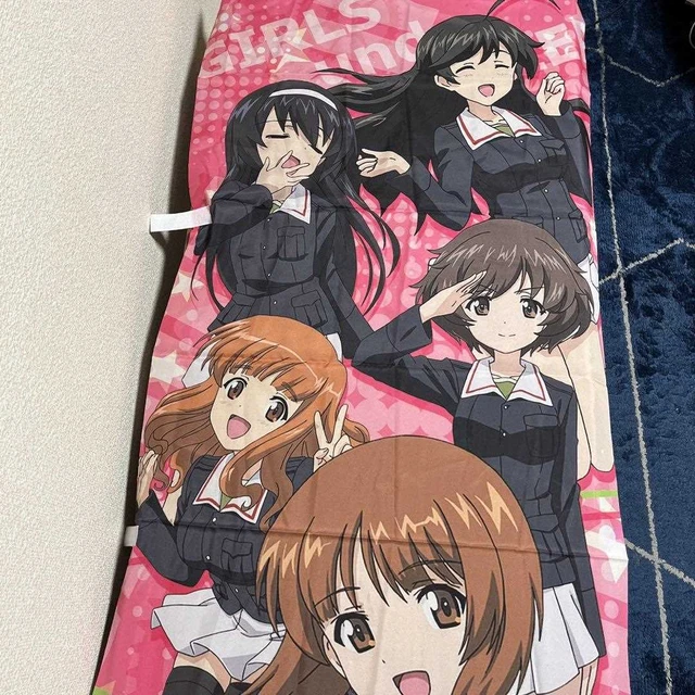 Girls Und Panzer Pink Flags for pachinko and slot machine advertising from Japan