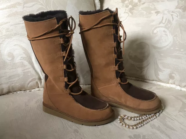 Ugg moccasin deals boots