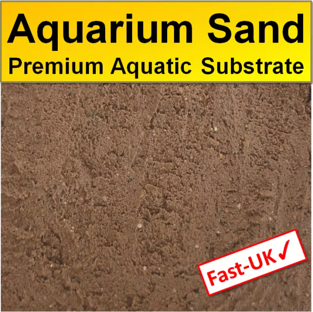 Sable aquatique pour étangs et réservoirs FIsh - Substrat d'aquarium sable doux et propre 2