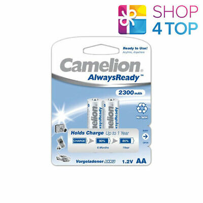 Camelion 4 Camelion AAA Rechargeable Batteries 1100mAh 2BL NI-MH 1.2V HR03 Neuf 
