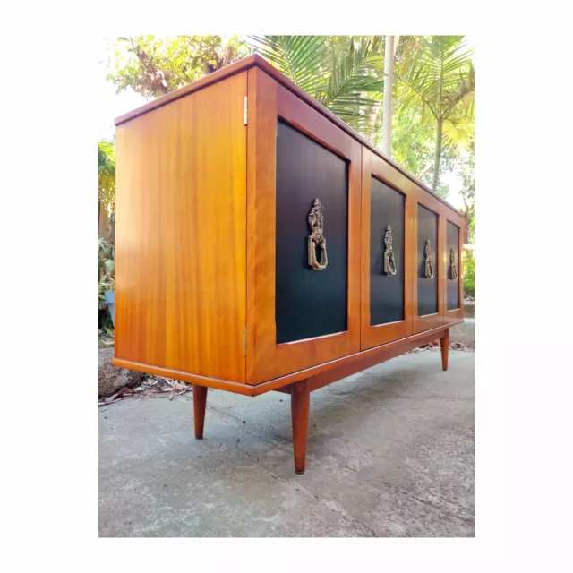 Mid Century Vintage Retro Sideboard Cabinet Buffet STANDIS Sapele Mahogany 1969