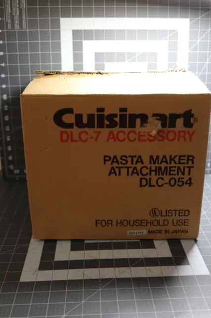 Cuisinart Dlc-7 Pasta Maker Attachment Model Dlc-054 Cuisinart Dlc-7 Pasta Maker Attachment Model Dlc-054