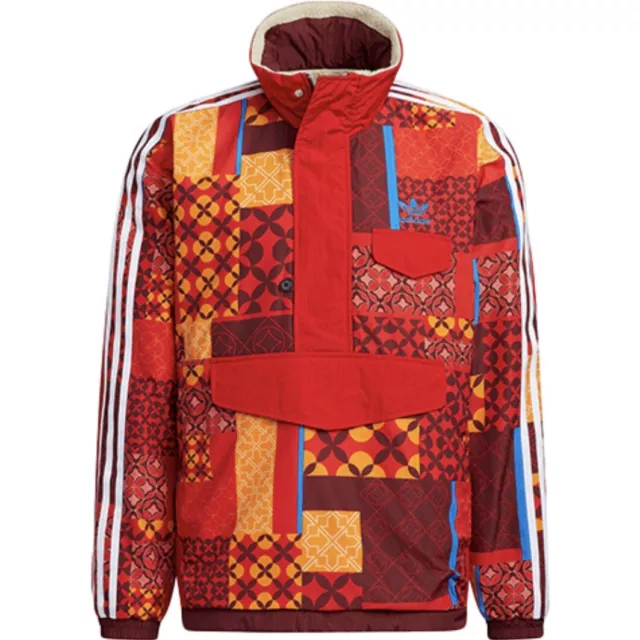 New Adidas Originals CNY New Years Edition Reversible Size 2XL Jacket Red HD0317